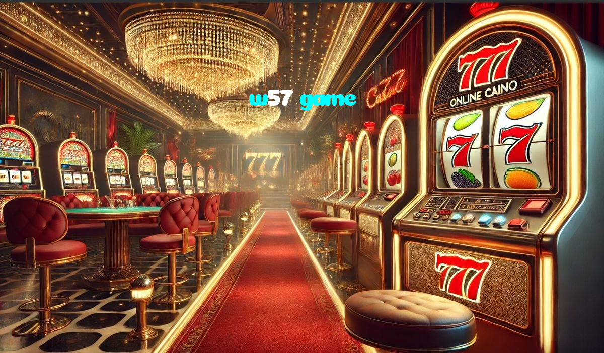 w57 game casino presented on mobile device in Pakistan with slots and live games